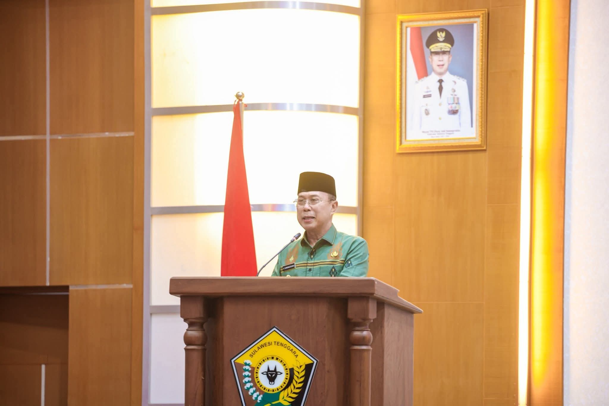 Gubernur Sultra, Andi Sumangerukka. (Dok. Istimewa)