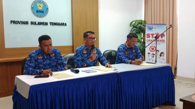 Operasi Terpadu BNNP Sultra Amankan 12 Pengguna dan Ringkus Pelaku dengan 31 Sachet Shabu