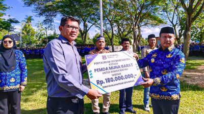 Bank Sultra Salurkan CSR senilai Rp180 Juta untuk Tempat Ibadah di Kabupaten Muna Barat