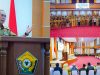 Gubernur Sultra, Andi Sumangerukka, saat memimpin Rapat Koordinasi TPID se-Sultra bertempat di Ruang Pola Kantor Gubernur Sultra. (FOTO: Biro Adpim Sultra)