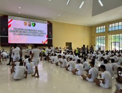 Polda Sultra Gelar Rikkes Tahap I Penerimaan Bintara Brimob 2026 