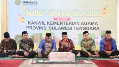 Kakanwil Kemenag Sultra : Zikir dan Doa Bersama adalah Well Being Bagi ASN