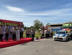 Solidaritas untuk Korban Bencana Alam di Aceh, Sumut dan Sumbar : Polda Sultra Kirim 23 Ton Beras Serta Ribuan Logistik