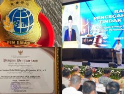 Kapolda Sultra Raih Pin Emas Menteri ATR/BPN, Sukses Berantas Mafia Tanah