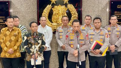 Kapolri-Menhut Bentuk Satgas Gabungan Selidiki Dugaan Kayu Ilegal Pemicu Bencana di Aceh dan Sumatera