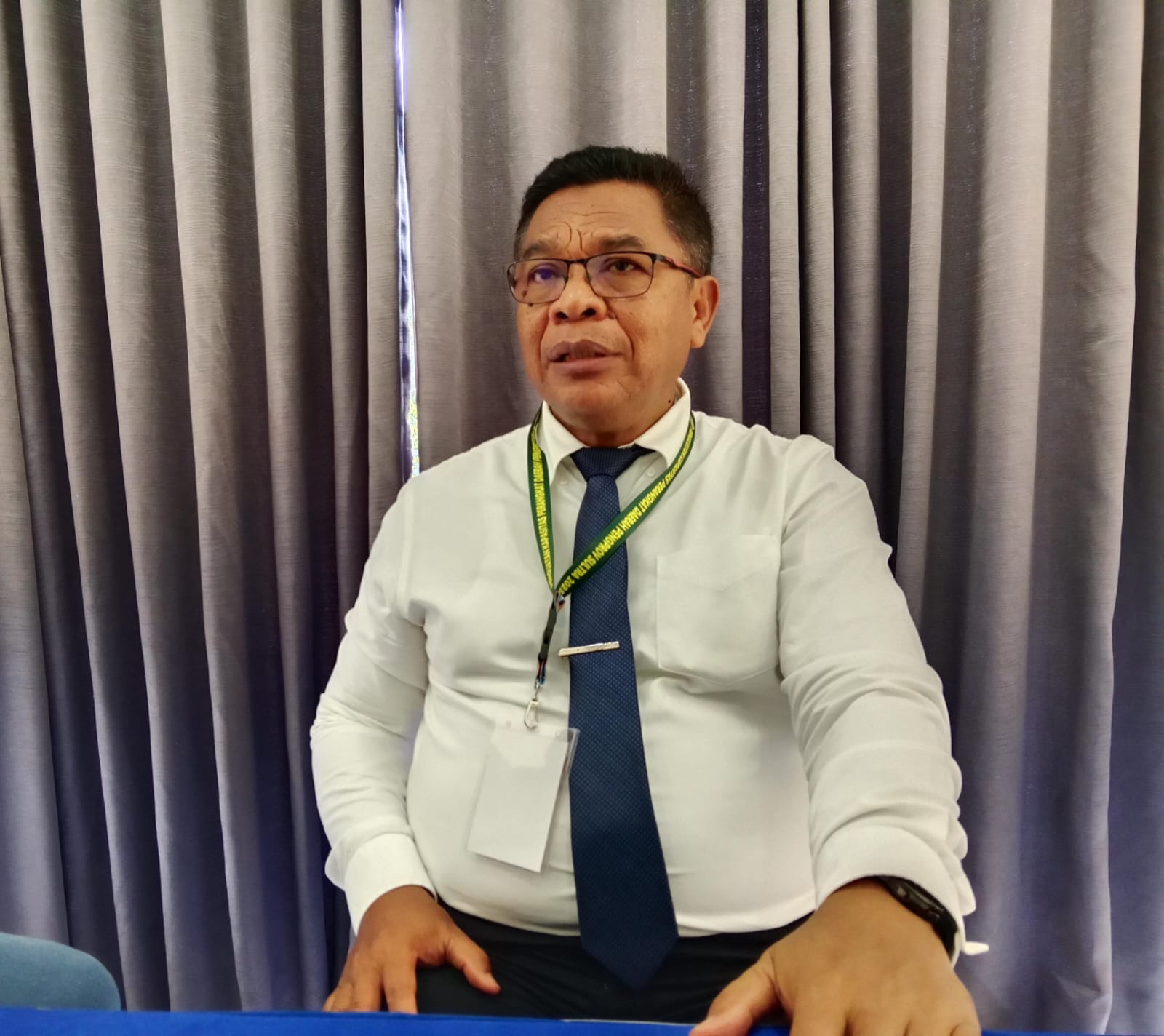 Kepala Bappeda Sultra, J. Robert. (FOTO: FAYSAL/MS)