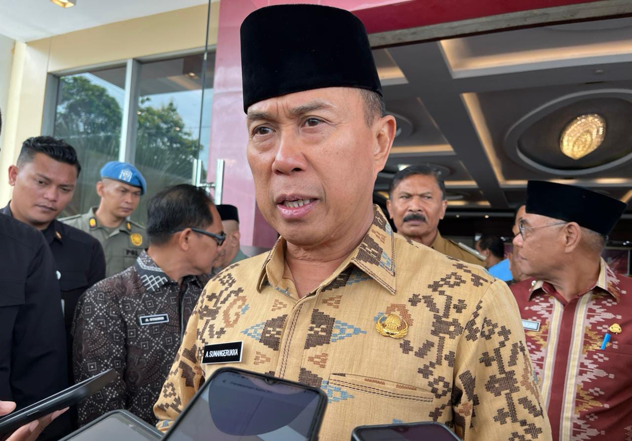 Gubernur Sultra, Andi Sumangerukka (ASR). (FOTO: FAYSAL/MS)