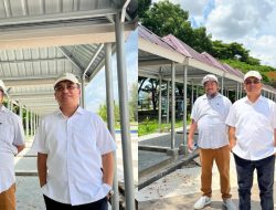 Pembangunan Lapak Kuliner UMKM di Eks MTQ Kendari Rampung 100 Persen