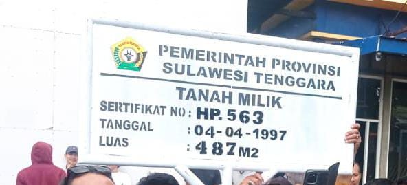 Barang milik daerah berupa eks rumah dinas di Jalan Ahmad Yani berdasarkan Sertifikat Hak Pakai Nomor 563 tanggal 4 April 1997 dengan luas 487 meter persegi. (Dok. Istimewa)