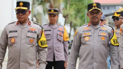 Pastikan Nataru Aman, Kapolda Sultra Tinjau Pos Pam dan Pos Yan Operasi Lilin Anoa 2025