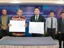 Pemkab Muna dan Bank Sultra Teken MoU dan PKS KKPD, Dorong Efisiensi dan Transparansi Keuangan Daerah