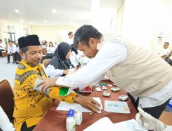 HAB ke-80 Kemenag Sultra Diwarnai Donor Darah, 49 Kantong Berhasil Dikumpulkan