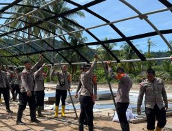 99 Personel Brimob Dikerahkan, Polri Percepat Pemulihan Pascabencana di Padang Pariaman