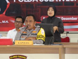 Rilis Akhir Tahun Polda Sultra 2025: Kapolda Paparkan Capaian Penegakan Hukum dan Kamtibmas