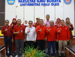 Linguistik Forensik Jadi Fokus, Kominfo Sultra Jalin Sinergi dengan Balai Bahasa dan UHO