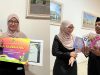 Kepala MTs Mir’atul Mujahid Kampung Bajo Kokaka, Dr. Rizki Ayu Amaliah, S.Q., M.Pd. bersama Kepala Kantor Wilayah Kementerian Agama Sulawesi Tenggara, H. Mansur S.Pd., M.A. (FOTO: FAYSAL/MS)