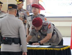 Sejumlah Pejabat dan Kapolres Jajaran Polda Sultra Resmi Berganti, Ini Pesan Kapolda