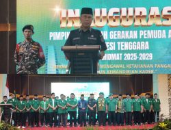 PW GP Ansor Sultra Resmi Dilantik, Gubernur Tekankan Penguatan SDM dan Ekonomi Umat