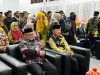 Menteri Pendidikan Dasar dan Menengah RI, Abdul Mu’ti bersama Gubernur Sulawesi Tenggara, Mayjen TNI (Purn) Andi Sumangerukka pada Rapat Koordinasi Konsolidasi Program Prioritas Unit Pelaksana Teknis (UPT) Kemendikdasmen RI yang dilaksanakan di Kota Kendari. (FOTO: FAYSAL/MS)