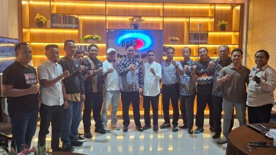 BPKP Perwakilan Sultra saat menggelar media gathering bersama pengurus dan anggota Persatuan Wartawan Indonesia (PWI) Sultra, Jumat (9/1/2026) sore.