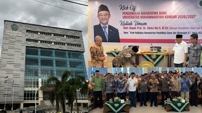 Mendikdasmen Abdul Mu’ti Buka PMB UM Kendari 2026/2027, Targetkan 3.000 Mahasiswa Baru