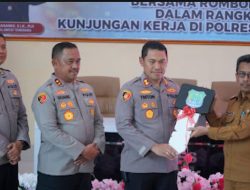 Kapolda Sultra Kunjungi Polres Kolaka Timur, Saksikan Penyerahan Hibah Pemda Koltim