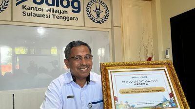 Bulog Sultra Target Serap 119 Ribu Ton Beras pada 2026, Stok Dipastikan Aman