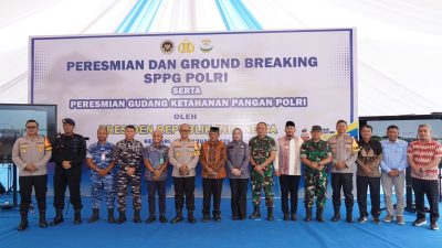 Presiden Prabowo Resmikan 1.179 SPPG dan 18 Gudang Ketahanan Pangan Polri, Termasuk SPPG Polresta Kendari