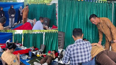 SMA Negeri 1 Kendari Gelar Donor Darah, Ratusan Peserta Ikut Aksi Kemanusiaan