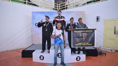 Polda Sultra Borong Empat Medali di Kejuaraan Militer Palu