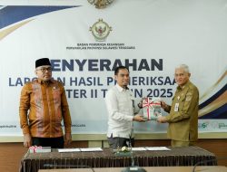 Gubernur Sultra Apresiasi Laporan Hasil Pemeriksaan Kinerja Pemerintah Daerah