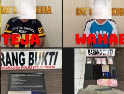 Satresnarkoba Polresta Kendari Tangkap Dua Pemuda Saat Edarkan Sabu