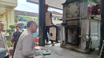 Ditresnarkoba Polda Sultra Musnahkan Barang Bukti Narkotika, Wakapolda Tegaskan Ancaman Serius bagi Generasi Muda