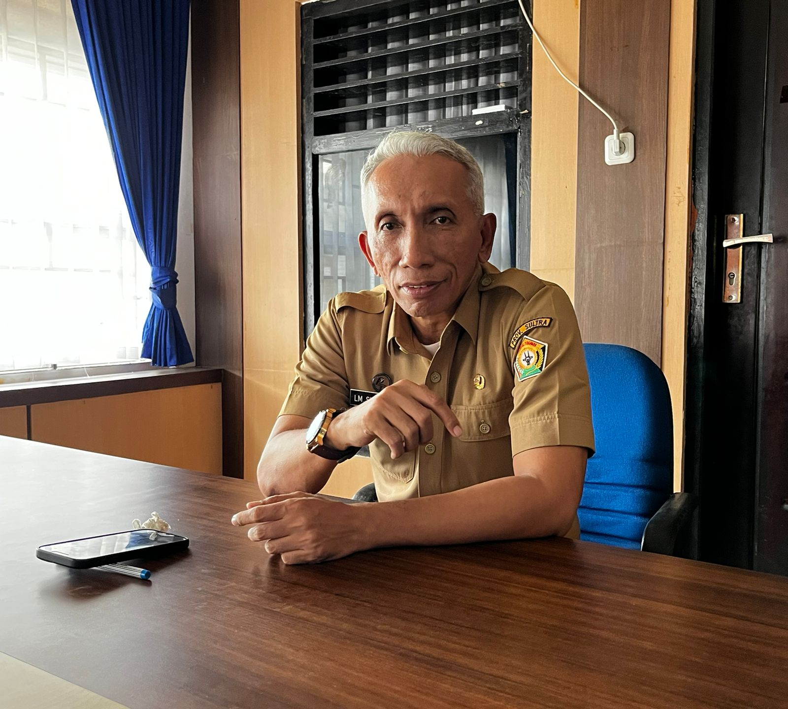 Dr. La Ode Muhammad Shalihin. (FOTO: FAYSAL/MS)