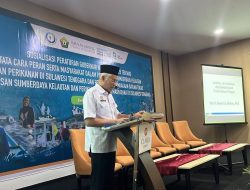Asrun Lio Resmi Buka Sosialisasi Pergub Pengawasan Kelautan, Sinergi Jadi Kunci Jaga Laut Sultra