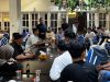 Ketua Perbasasi Sultra, Pahri Yamsul saat memberikan pengarahan. (FOTO: FAYSAL/MS)