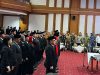 Gubernur Sultra, Andi Sumangerukka resmi melantik 8 Pejabat Eselon II, Pejabat Administrator, Pejabat Pengawas, serta Pejabat Fungsional. (FOTO: FAYSAL/MS)