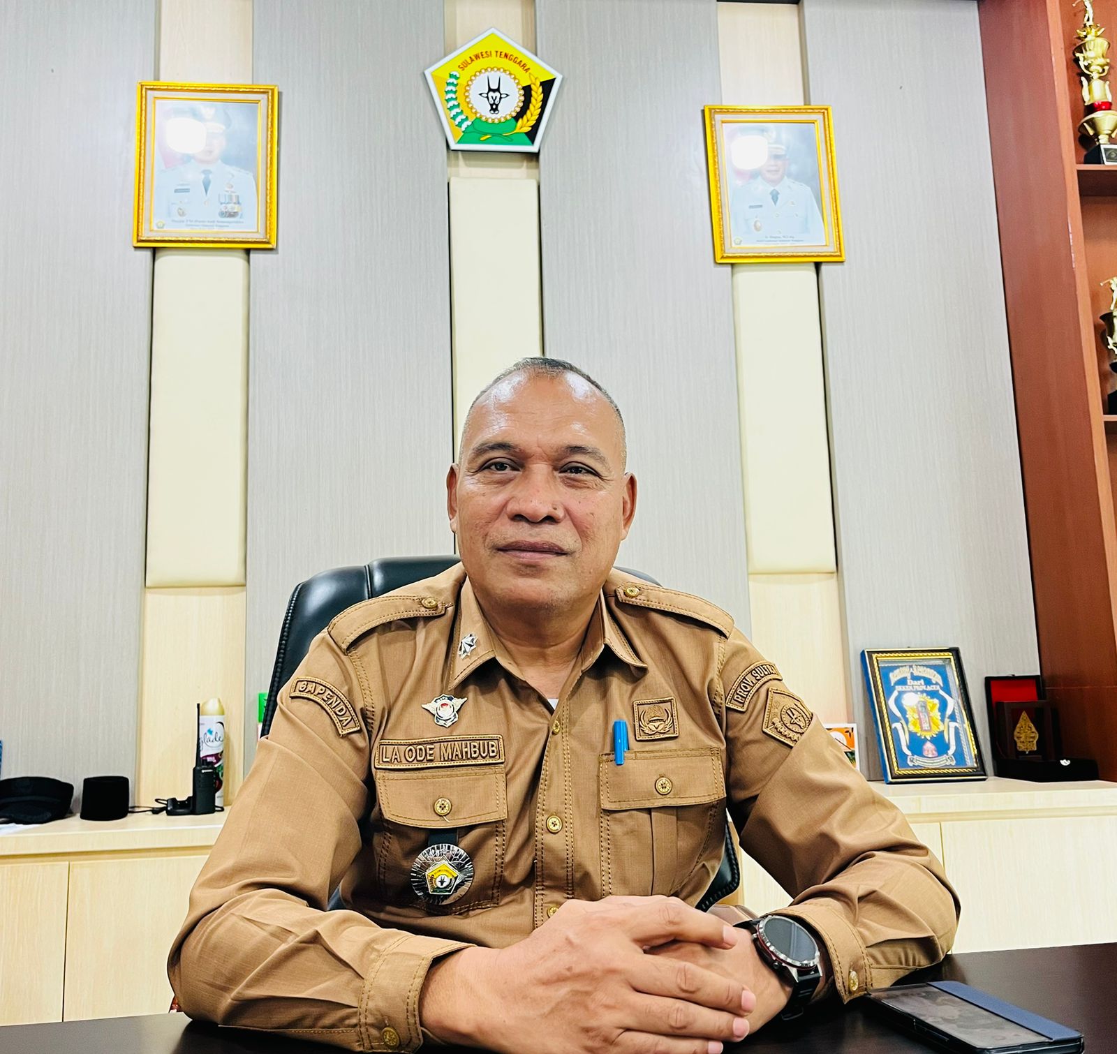 La Ode Mahbub, S.Sos., M.I.Kom. (FOTO: FAYSAL/MS)