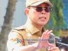 Gubernur Sultra, Andi Sumangerukka saat memberikan arahan dalam apel gabungan ASN di halaman Kantor Gubernur Sultra, Senin (6/4/2026).