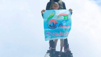 Gubernur Sultra Buka Festival Kuliner dan Atraksi Flying Board di Pulau Bokori