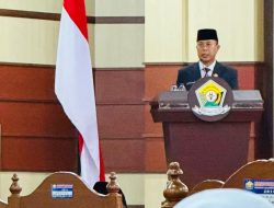 Gubernur Sultra Hadiri Paripurna HUT ke-62, Tekankan Sinergi dan Efisiensi Anggaran