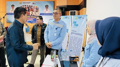 Pemprov Sultra melalui Dinas Transmigrasi dan Tenaga Kerja kembali menggelar job fair melalui Program SAMUDRA bertempat di Aula Disnakertrans. (FOTO: FAYSAL/MS)