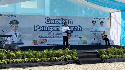 Wamendagri Apresiasi Gerakan Pangan Murah Pemkot Kendari, Stabilitas Harga Jadi Prioritas