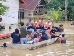 Wakapolda Sultra Tinjau Banjir Kali Wanggu, Pastikan Keselamatan Warga Jadi Prioritas