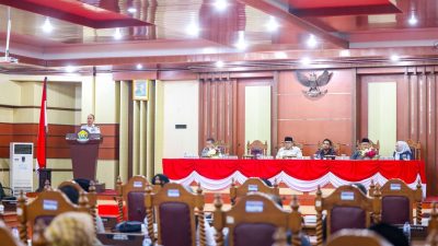 Rakor Bersama KPK, Gubernur Sultra Perkuat Sinergi Cegah Korupsi
