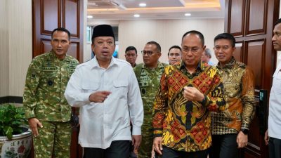 Perkuat Pertahanan Nasional, Gubernur Sultra dan Bupati Konsel Konsultasi ke Menteri ATR/BPN