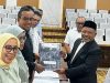 Prof Ida Usman resmi mendaftarkan diri sebagai calon Rektor Universitas Halu Oleo periode 2026-2030. (FOTO: FAYSAL/MS)