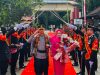 Kapolda Sultra, Brigjen Pol. Himawan Bayu Aji, saat tiba di Markas Polda Sultra, Rabu (20/5/2026). (FOTO: FAYSAL/MS)