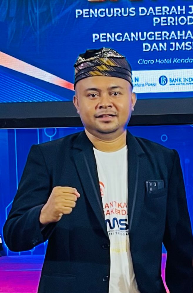 Ketua JMSI Kota Kendari, Edi Sartono.