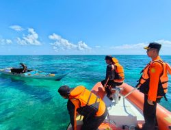 Nelayan Wakatobi Selamat Setelah Longboat Mati Mesin di Perairan Karang Kapota